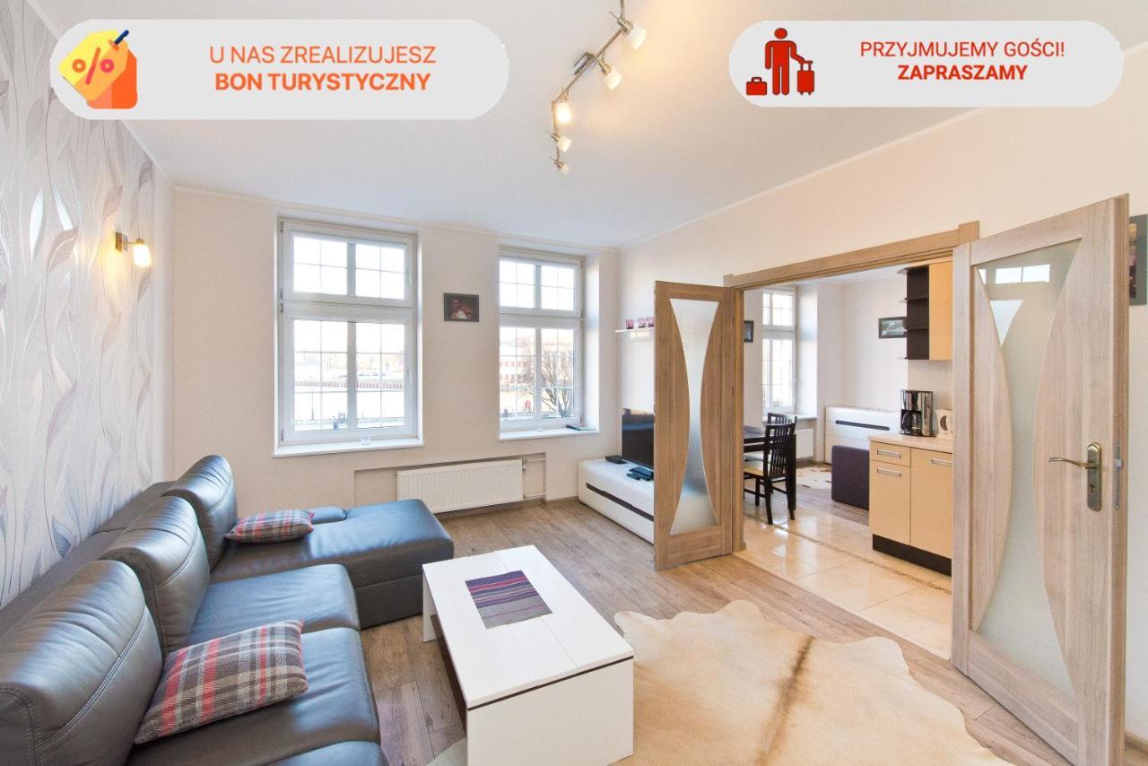Gdanskie Apartamenty - Apartament Targ Rybny Z Widokiem Na Motlawe Luaran gambar